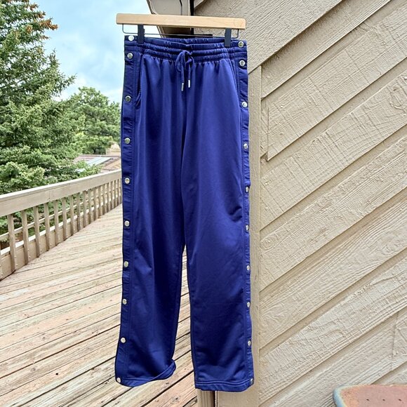 EUC Fabletics Molly Fleece Break-Away Navy Track Pant - Picture 3 of 10